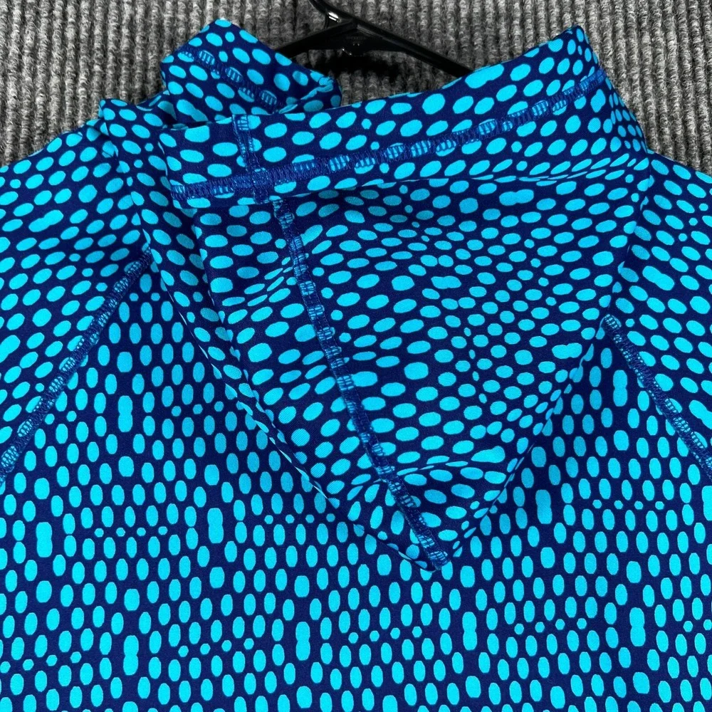 Nike Hoodie Sweatshirt Womens Medium Blue Long Sleeve Therma Fit Outdoor Casual